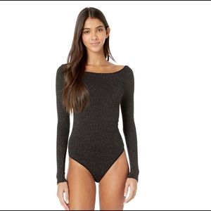 Sprinkled in gold bodysuit